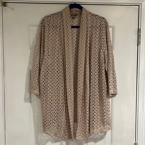 JM Collection Open Cardigan